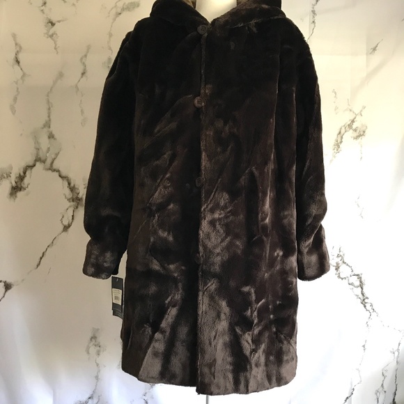 Utex Jackets & Blazers - Utex Reversible Coat with Hood  New With Tags